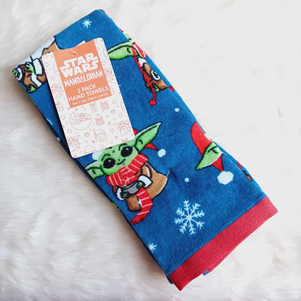 Star Wars The Mandalorian Hand Towels 2 pk